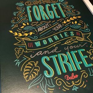 Disney Wisdom Wall decor Baloo March Jungle Book